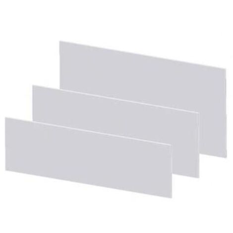 Strapubox Piastra frontale (L x L x A) 215 x 81 x 2 mm Plastica 1 pz.