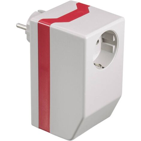 Strapubox SG 1022 Contenitore con spina 121 x 66 x 55 Plastica Nero 1 pz.