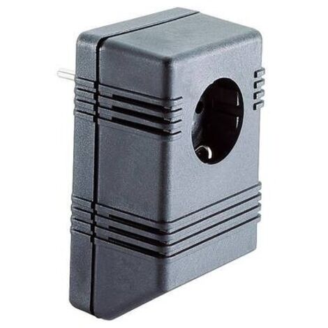 Strapubox SG722 Contenitore con spina 126 x 75 x 53 Plastica Nero 1 pz.