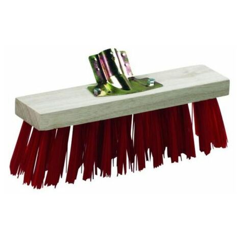 Straßenbesen PVC-Faser rot 32cm