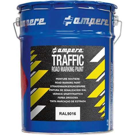 SODISE Straßenmarkierungsfarbe Traffic Paint 5kg weiß Road Marking Paint
