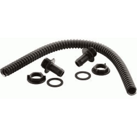 MM_UNVERIFIED_BRAND Strata Water Butt Connector Fittings Kit Also Fits Ward - Black