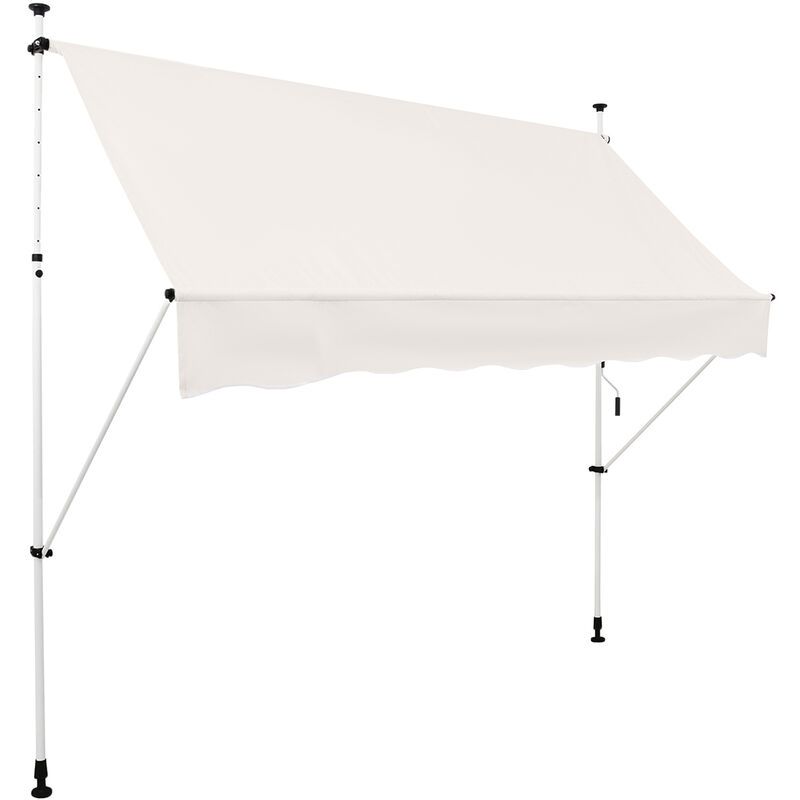 Strattore - Auvent Rétractable / Manuel 250 x 120 cm – Beige