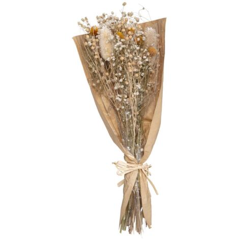 Strauß Trockenblumen Distel H. 48 cm