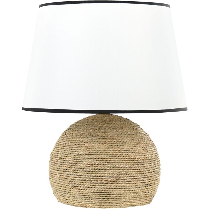 Image of Beliani - Straw Rope Braid Table&hellip;
