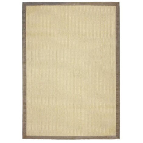 STRAW - Tapis tressé pour intérieur et extérieur beige 120x170