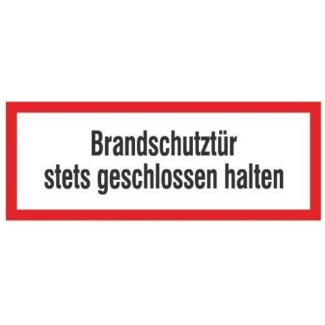 STRECKEN Brandschutztür geschl. h.PVC-Folie selbstklebend