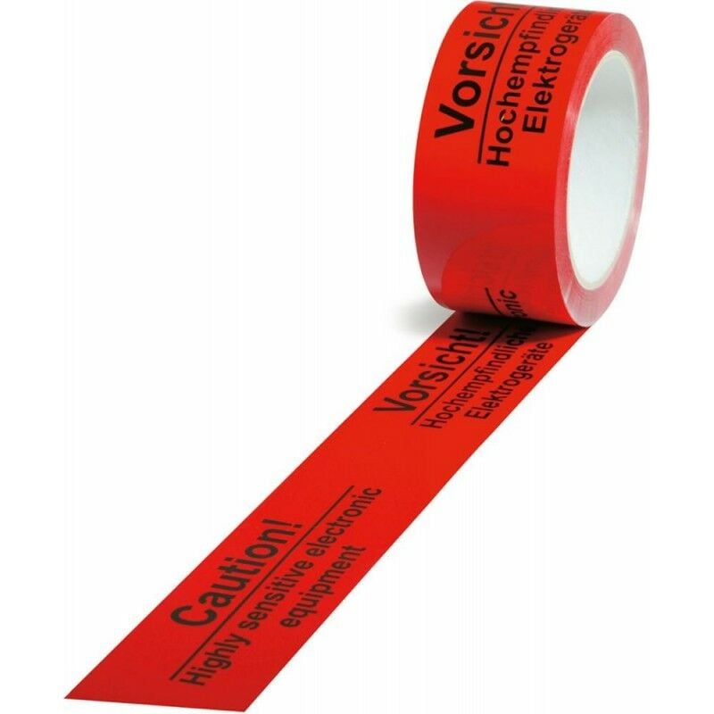 STRECKEN - Warnklebeband rouge Empf. Elektogeräte
