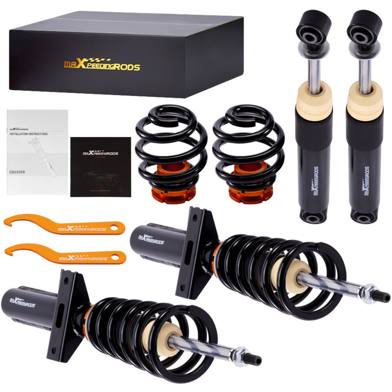 Maxpeedingrods - Street Coilovers for vw Transporter T5 T5.1 Van T32 only 2015-2024 Strut Springs