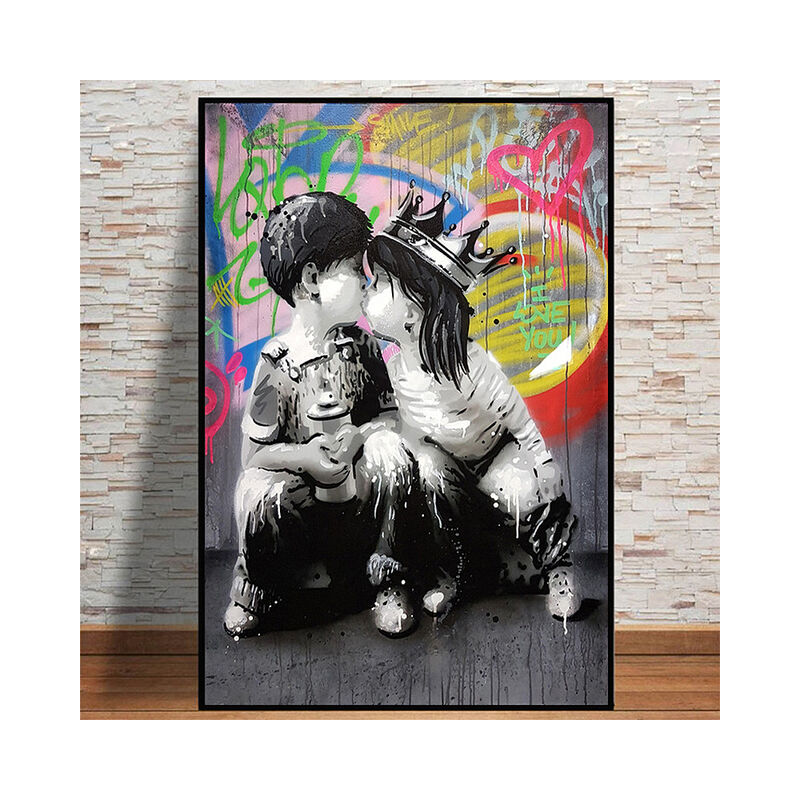 Street Pop Art segui i tuoi sogni quadri su tela...