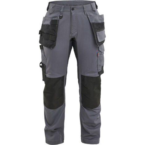 Stretch-Arbeitshose Damen 2D 7132 - Grau 3XL - FR(54) - SE(C52) - Normen