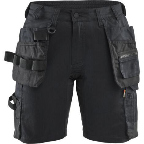 Stretch-Arbeitshose Damen 2D 7133 - Schwarz 4XL - FR(56) - SE(C54) - Standards