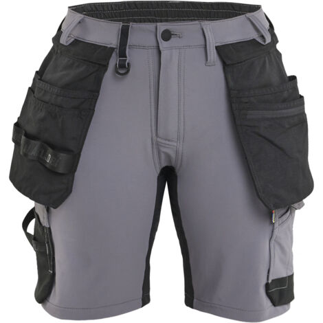 Stretch-Arbeitshose Damen 4D 7124 - Mittelgrau/Schwarz S - FR(36) - SE(C34) - Standards