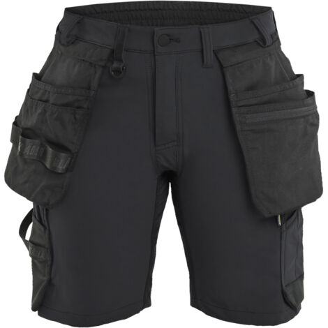Stretch-Arbeitshose Damen 4D 7124 - Schwarz 4XL - FR(56) - SE(C54) - Standards