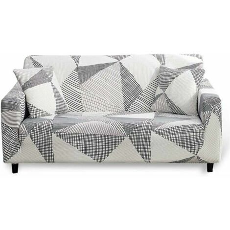 Stretch Sofa Cover for 2 Seater with Armrests, Elastic Sofa Cover, Magic Universal Sofa Cover, Non-Slip Sofa Protector