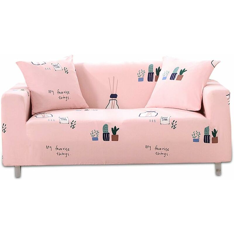 Stretch sofa covers Elastic sofa cover Jacquard 2 Seater sofa cover Flower pattern sofa cover
