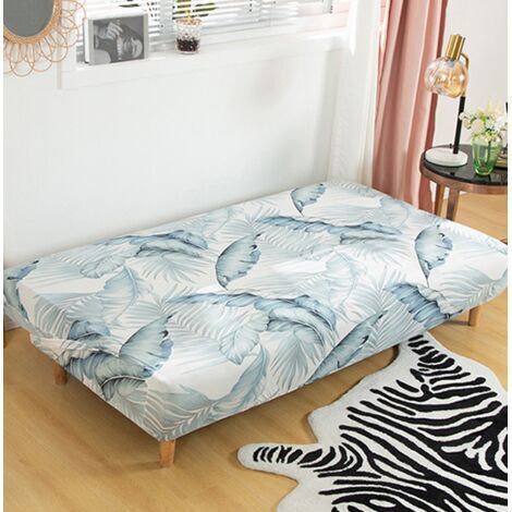 Stretch-Sofabezug ohne Armlehnen – Polyester- und Elasthan-Schutz – Elastische Passform – Passend für Sofas mit einer Breite von 180–220 cm