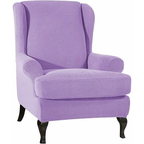 Mingfuxin Velvet Armchair Sofa Slipcovers, Stretch Banquet Tub Chair