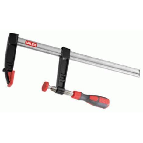 Strettoio a vite Valex serraggio con ganasce dimensioni 200x80 mm