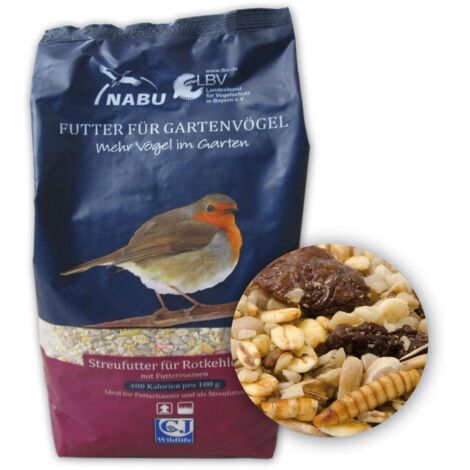 Streufutter für Rotkehlchen 1 kg 0