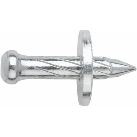 Striati con rondella metallica da 12 mm per pistola FP12 - Zincato 3,8 x 16 - Confezione da 100