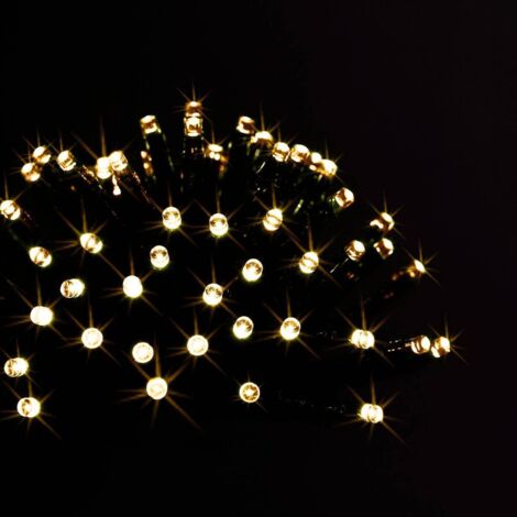 String light 100 LED 10m exterior blanco cálido - Feeric lights & christmas