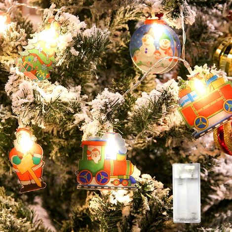 String Lights, Luci natalizie per interni, String Lights natalizie, String Lights LED per tende natalizie, Illuminazione natalizia, Per albero di Natale, Decorazione, Finestre esterne e interne, - 13Thirteen