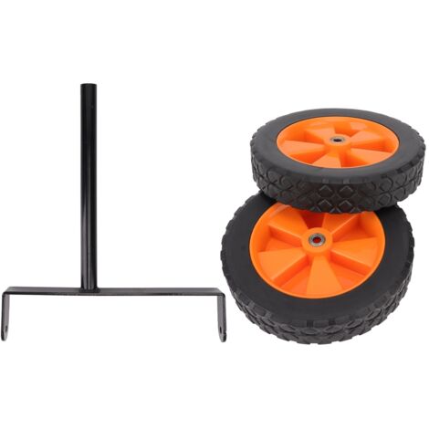 String Trimmers Adjustable Auxiliary Wheel Electric Brush Cutter Support Wheel Attachment for 26mm 28mm Axle Tubes Lawn Mowers