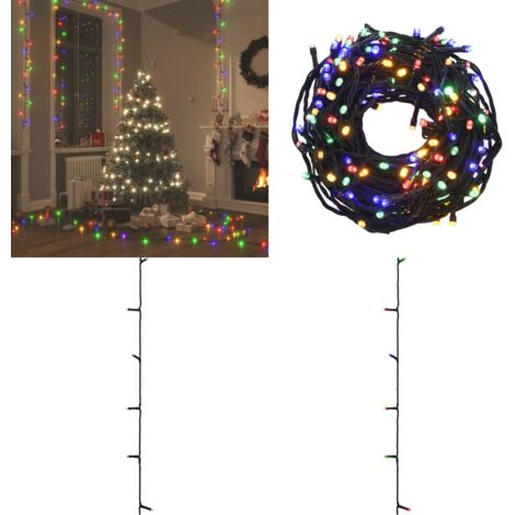 Stringa di Luci con 400 LED Multicolore 40 m 8 Effetti Luce - Luci natalizie - Decorazioni natalizie