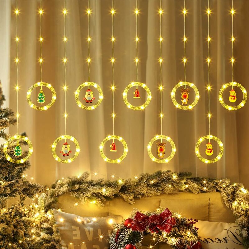 Luci A Stringa Per Esterni, 8 Modalità, Solari, 7 Metri, 50 LED Impermeabili Ip65 Per Giardino Patio Decorazione 88954089