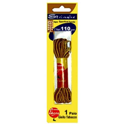 Stringa Sport Tonda Giallo Tab. P.1 cm 110 Ebano