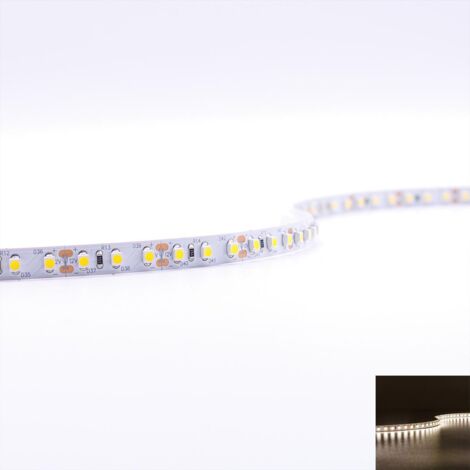 Strip 12V LED Streifen 5M 9,6W/m 120LED/m 8mm - Lichtfarbe: Neutralweiß 4000K - Schutzart: IP20