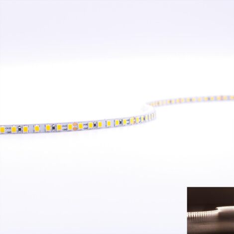 Strip 24V CRI90 LED Streifen 5M 10W/m 168LED/m 5mm - Lichtfarbe: Neutralweiß 4000K - Schutzart: IP20