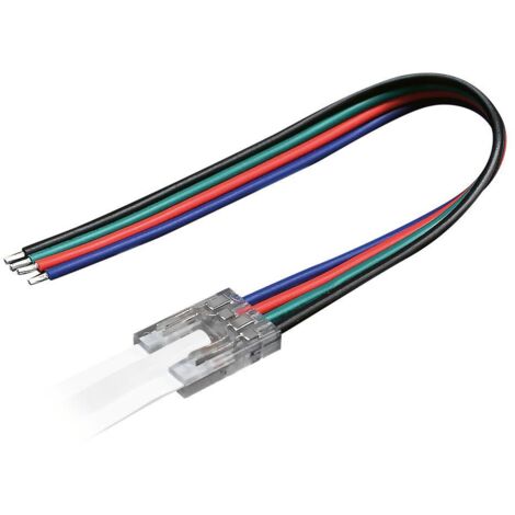 Strip Anschluss 10mm 4Pin für RGB COB LED-Streifen IP20 DC24V/3,5A