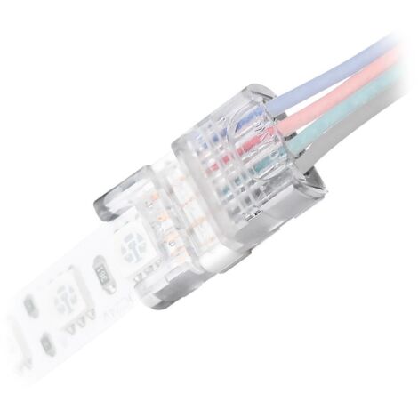 Strip Anschluss 10mm 4Pin für RGB LED-Streifen IP20 DC24V/5A
