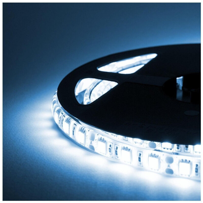 Bande Led - 5 Mètres - 72 W - Smd5050 Blanc Froid - 300 Led Aipiy