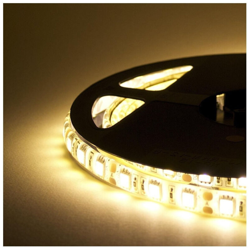 Bande Led - 5 Mètres - 72 W - Smd5050 Blanc Froid - 300 Led Aipiy
