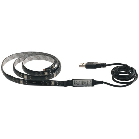 "Strip LED 5050 da esterno 1.5W RGB con entrata USB etouch 1 mt. IP65"