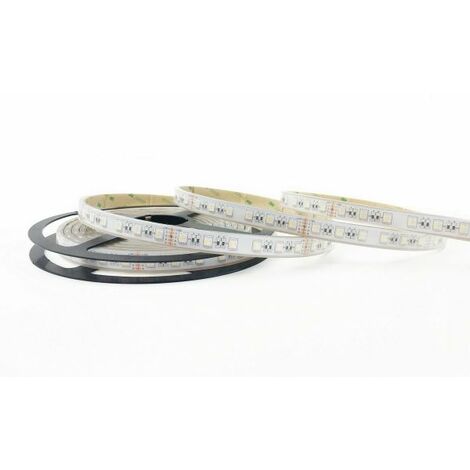 STRIP LED 5050 DC24V IN KAPTON E SILICONE 60 LED/M 19 2W/M 5400LM/M RGBW IP68 1 5X500X0 5 CM.