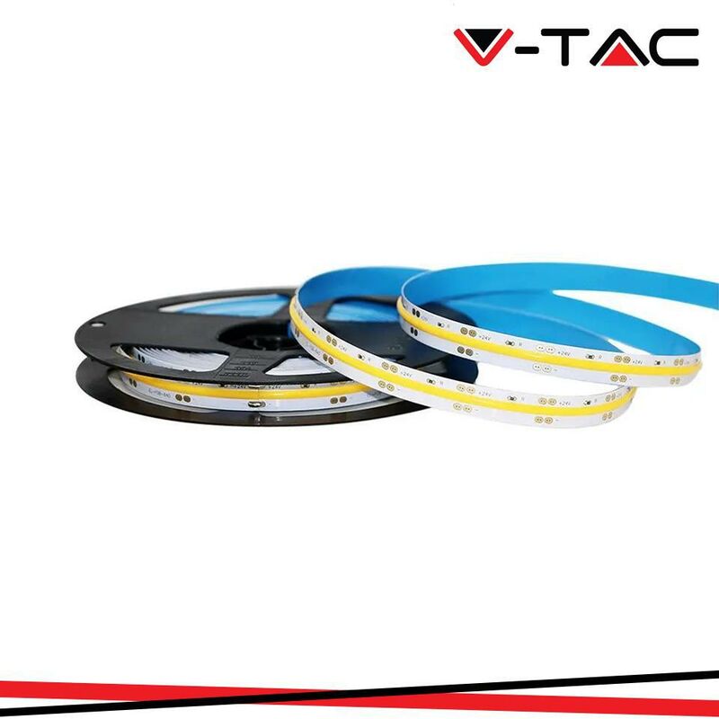 V-tac - led cob striscia IP20 24V 4000K 512 leds