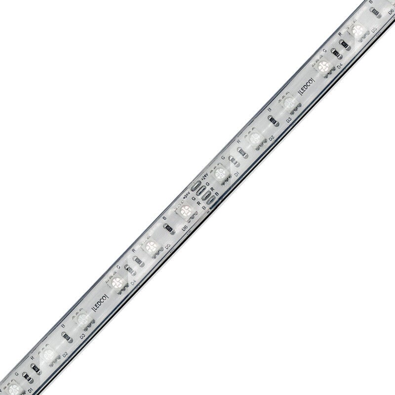 Ledco - Strip Led 72W 24V Multicolore rvb IP68 5 mètres SL72RGB68
