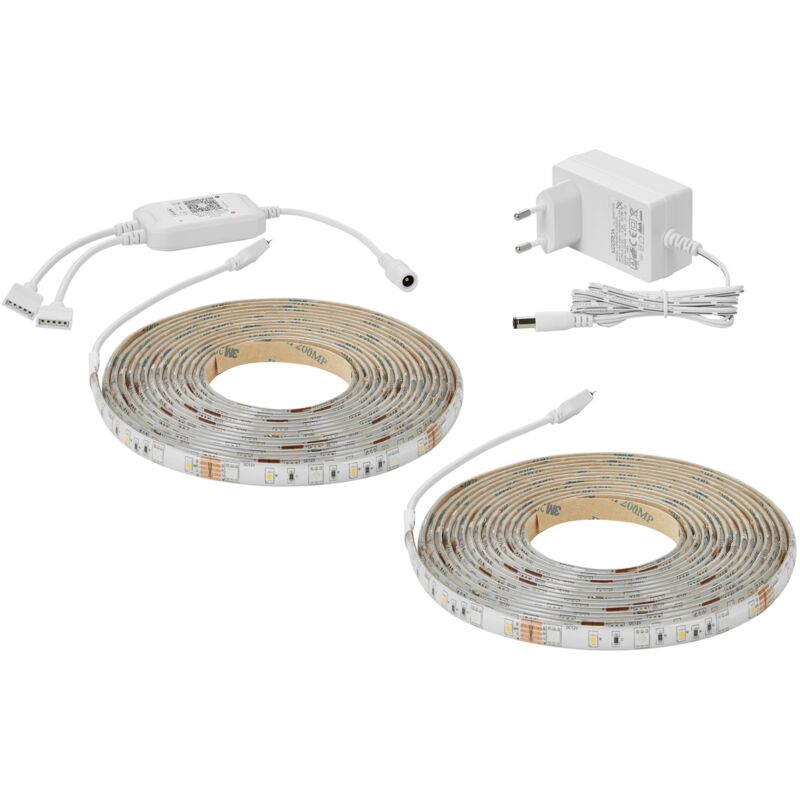 Effet lumineuxC smart led strip Colour Matière plastique Blanc, H.0.3 - IP65 - led Module / Nordlux Intérieur