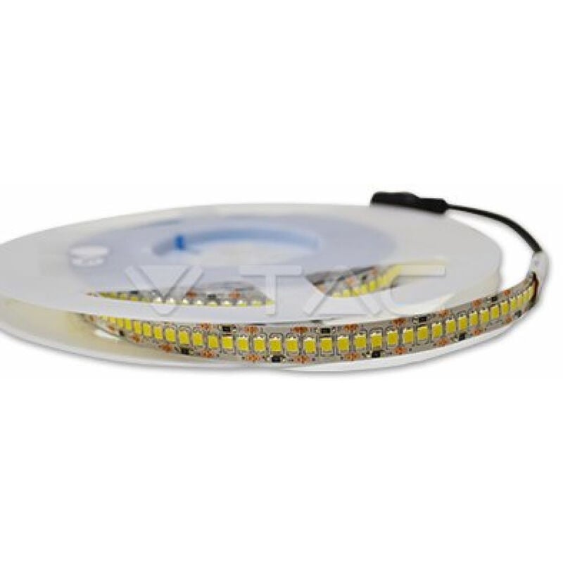 V-tac - Bande led SMD2835 20W/m 5m 240 LED/m 2000Lm/m 12V 4000K IP20 10mm
