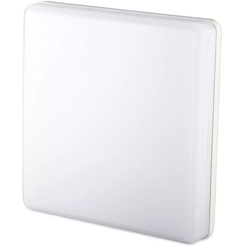 Plafonnier led 25W Samsung Chip Carré Hublot Blanc Avec Transfo V-tac VT-8066SQ - 110 ° - Blanc froid - 6500K