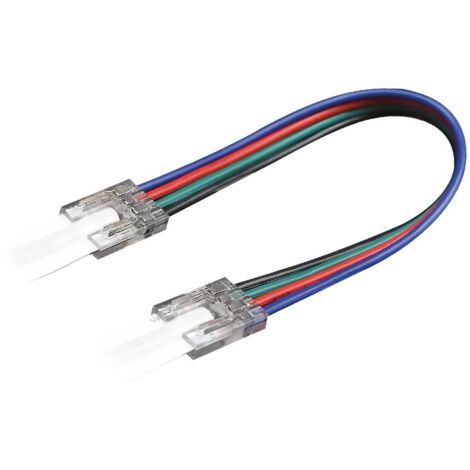 Strip Verbinder 10mm 4Pin für RGB COB LED-Streifen IP20 DC24V/3,5A