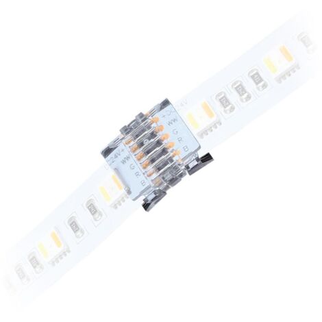 Strip Verbinder 12mm 6Pin für RGB+CCT LED-Streifen IP20 DC24V/3.5A