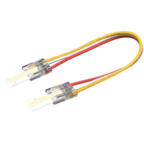 Strip Verbinder Kabel 10mm 3Pin für CCT COB LED-Streifen IP20 DC24V/3,5A