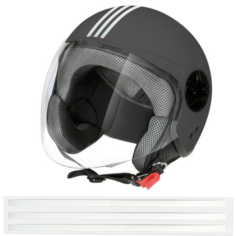 Stripe 3D Rifrangenti 3 Pz - Colore: BIANCO