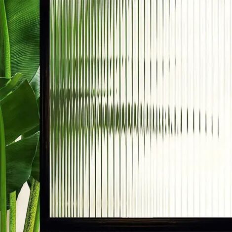 Stripe Window Film Intimité, Rayures Verticales, 45x200cm