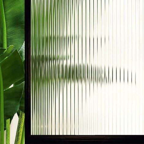 Stripe Window Film Intimité, Rayures Verticales, 45x200cm